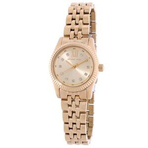 FX06953B NWT Authentic Michael Kors Lexington Gold Dial Women's Watch